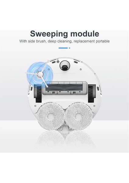 Dreame L10S Ultra, L10 Ultra, L10 Prime, L10S Pro Gen 2, S10, S10 Pro, S20, S20 Pro Için Xiaomi X20+ /X10+ Için Yan Fırça (Yurt Dışından) fırsatları