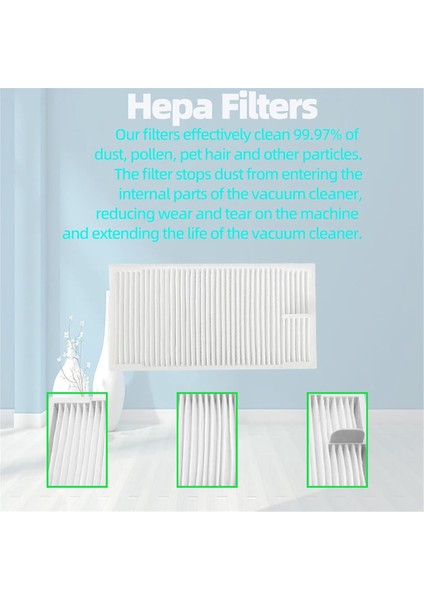 Eureka E10S Robot Süpürge Için Yedek Parça Aksesuar Seti Ana Yan Fırça Hepa Filtreler Paspas Pedi (Yurt Dışından) modelleri