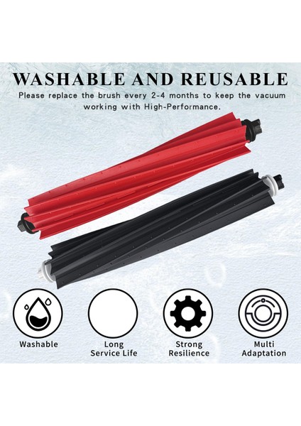 Roborock Q5 Max+ / Q5 Duoroller+ Robot Süpürge Aksesuarları Için 20 Adet Yedek Ana Yan Fırça Filtresi Toz Torbası (Yurt Dışından) modelleri