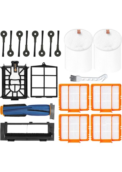 Shark Aı Ultra AV2511AE AV2501S AV2501AE AV2610WA Elektrikli Süpürge Aksesuarları Silindir Yan Fırça Kapağı Filtre (Yurt Dışından)