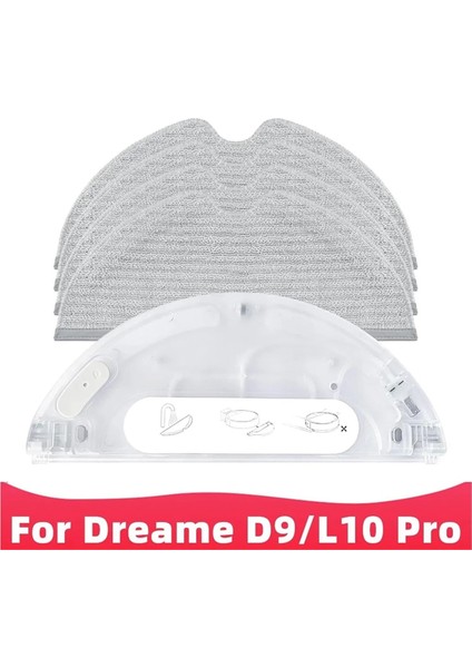 Xiaomi Dreame D9, D9MAX, D9 Pro, L10 Pro, Mova L600 Z500 Robot Süpürge Su Tankı Paspas Pedi Değişimi (Yurt Dışından)