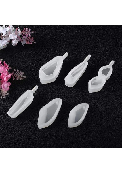 Epoksi Silikon Kristal Kolye Küpe Takı Kalıbı