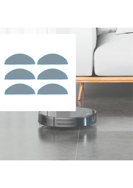 Irobot Roomba Combo Essential Y0112 Elektrikli Süpürge Yıkanabilir Mikrofiber Paspas Pedi Için 6 Adet Paspas Pedi Yedek Parçası (Yurt Dışından) fırsatları