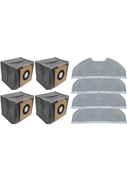 Eufy Clean X8 Pro Robot Süpürge Yedek Parça Aksesuarları Paspas Bezi Toz Torbası (Yurt Dışından)