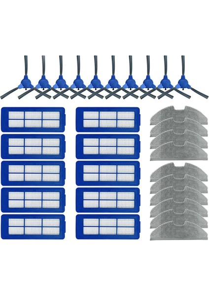 Eufy Robovac G10 Hybrid Yedek Parçaları Yan Fırça Hepa Filtre Paspas Bezi Aksesuarları (Yurt Dışından)