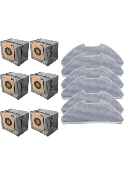 Eufy X8 Pro Robot Vakum Yedek Paspas Pedleri Toz Torbaları Yedek Parça Aksesuarları, B (Yurt Dışından)