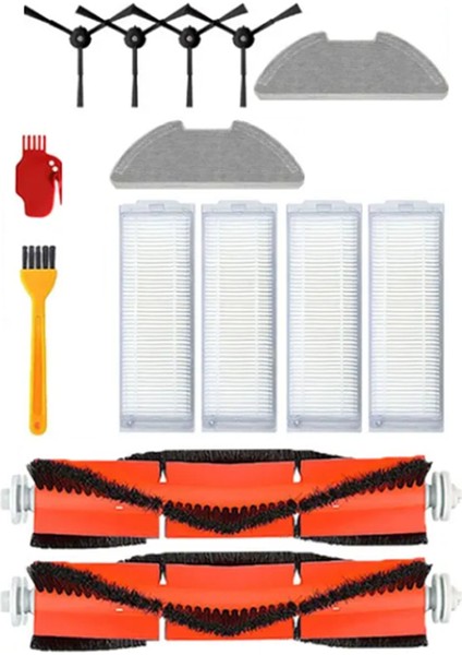 4 Pezzi Panno Mop Per Robot Aspirapolvere Xiaomi - Ricambi Per Modelli MJSTL/MJST1SHW - Foto 11