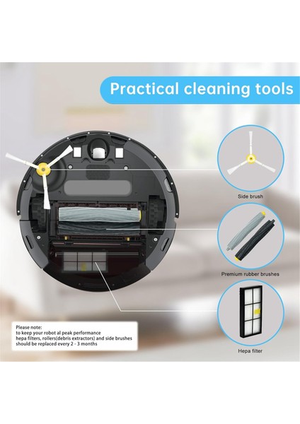 Irobot Roomba 800 900 Serisi 960 980 890 805 880 Serisi Robot Süpürge Aksesuarları Yedek Parçaları Için Yedek Parçalar (Yurt Dışından) fırsatları