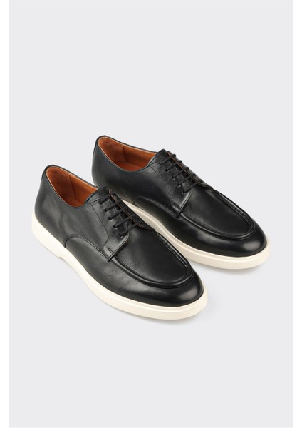 Siyah Deri Erkek Günlük Ayakkabı fiyatları
