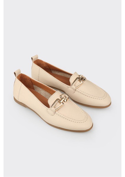 Bej Deri Kadın Günlük Ayakkabı fiyatları
