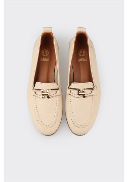 Bej Deri Kadın Günlük Ayakkabı fırsatları