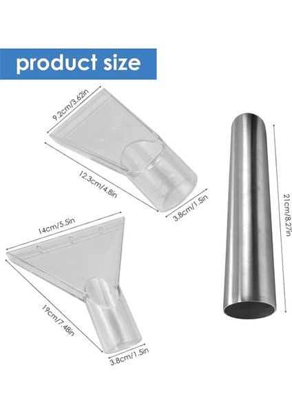 Halı Temizliği ve Iç ve Araba Detaylandırması Için Vakumlu Çıkarıcı Ataşmanı 3 Vakum Adaptörü ile (Yurt Dışından) fiyatları