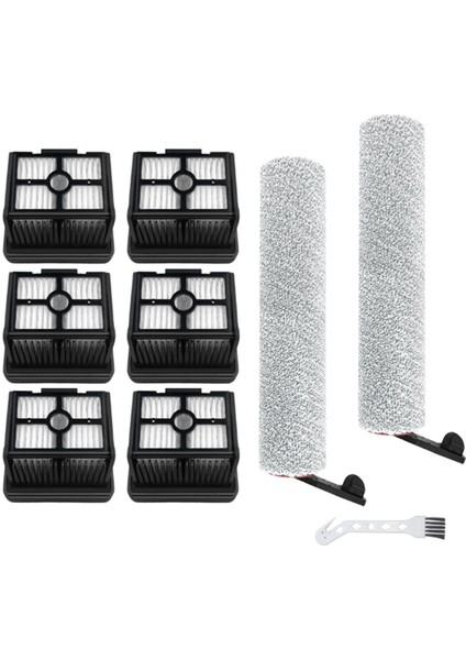 Dreame H12 Dual Kablosuz Elektrikli Süpürge Parçaları Islak ve Kuru Aksesuarları Için Yedek Fırça Silindiri Hepa Filtresi (Yurt Dışından)