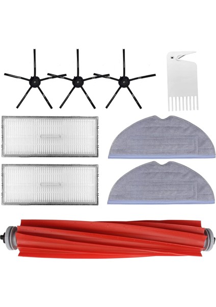 Xiaomi Roborock S7 S7+ S7 Pro S7 Maxv S7 Maxv Ultra Aksesuarları Yedek Parçaları Ana Yan Fırça Filtre Paspaslar (Yurt Dışından)