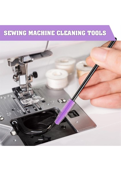 20 Adet Cranny Dikiş Makinesi Temizleme Fırçaları, Dikiş Makinesi Içi Için Yeniden Kullanılabilir Silikon Kıl Temizleme Fırçaları (Yurt Dışından) modelleri
