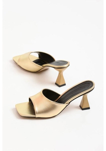 Kadın Silla Gold Cilt Terlik modelleri