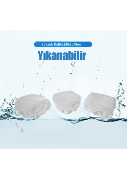 Buharlı Temizlik Makinesi Cam Bezi 3'lü, Kiwi KSC 4211, Pirantech CB02A ile Uyumlu fiyatları
