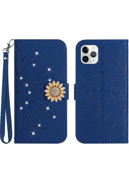 Iphone 11 Için Kılıf Pro Telefon Kılıfı Pu Deri Kapak Çevirin Darbeye Tpu (Yurt Dışından)