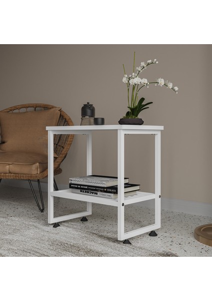 Legno Metal Baş Ucu Komodin