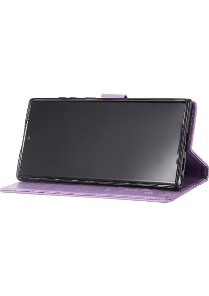 Samsung Galaxy S24 Ultra Kart Tutucu Kickstand Pu Deri Için Filp Durumda (Yurt Dışından) indirimleri