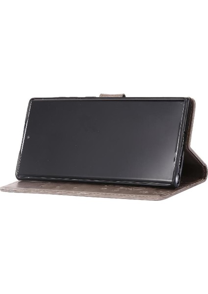 Samsung Galaxy S24 Ultra Kart Tutucu Kickstand Pu Deri Için Filp Durumda (Yurt Dışından) modelleri