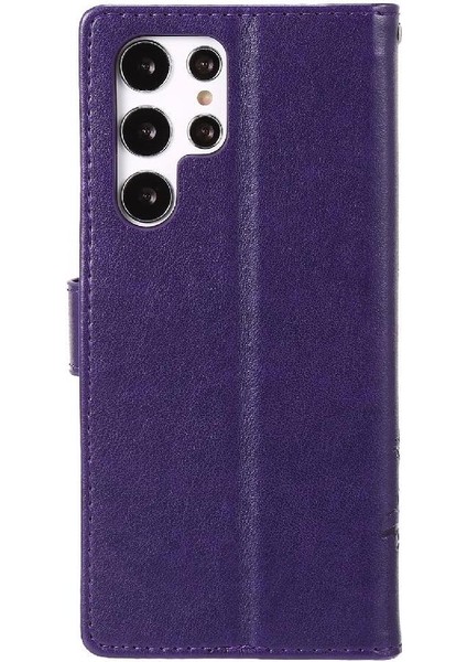 Samsung Galaxy S24 Ultra Kart Tutucu Kickstand Pu Deri Için Filp Durumda (Yurt Dışından) fırsatları