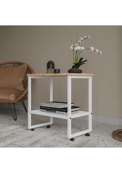 Legno Metal Baş Ucu Komodin