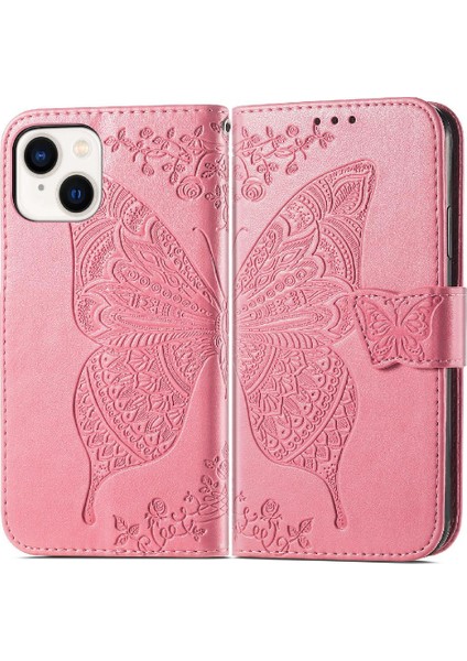 Iphone 15 Için Kılıf Artı Kelebek Cüzdan Çok Renkli Iş Kanat (Yurt Dışından) fırsatları