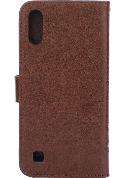 Samsung Galaxy Için Filp Durumda A10/M10 Manyetik Kapatma Bilek Kayışı Kart Pu (Yurt Dışından) modelleri
