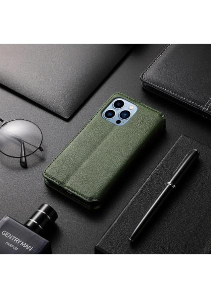 Apple Iphone 13 Için Kılıf Pro Moda Tasarım Kapak Çevirin Cüzdan Fonksiyonu (Yurt Dışından) modelleri