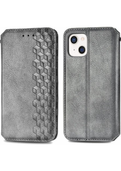 Apple Iphone 13 Için Kılıf Cüzdan Fonksiyonu Kapak Kapak Kılıf Moda (Yurt Dışından)