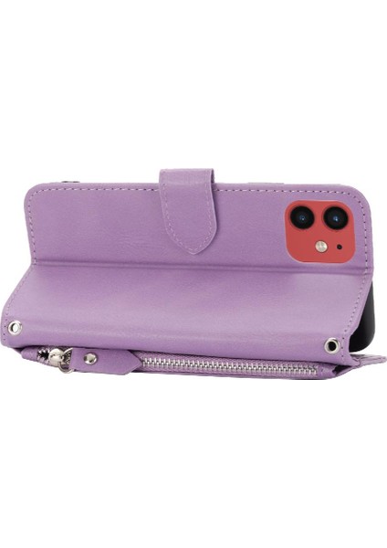 Iphone 12 Için Flip Case/12 Pro Kickstand Anti Scratch Kart Tutucu Pu (Yurt Dışından) fırsatları