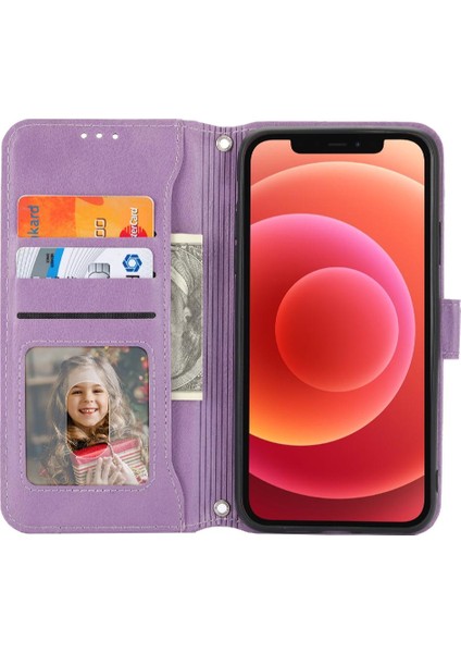 Iphone 12 Için Flip Case/12 Pro Kickstand Anti Scratch Kart Tutucu Pu (Yurt Dışından) indirimleri