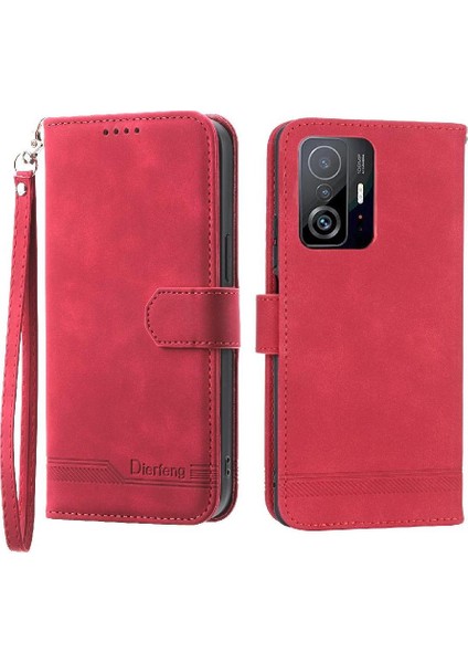 Xiaomi 11t Bileklik Nakit Cep Premium Kart Yuvaları Manyetik Için Flip Case (Yurt Dışından) modelleri