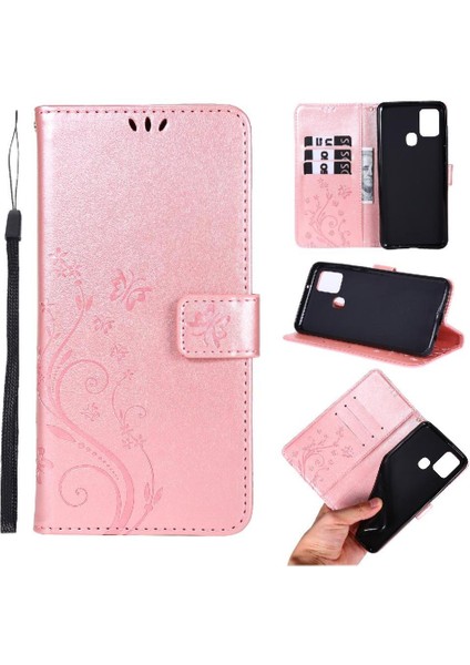 Samsung Galaxy Filp S Için Filp Durumda Manyetik Kapatma Kickstand Bilek Kayışı (Yurt Dışından)