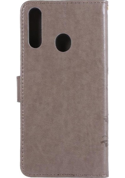 Samsung Galaxy A20s Kickstand Pu Deri Kart Tutucu Bilek Için Filp Durumda (Yurt Dışından) modelleri