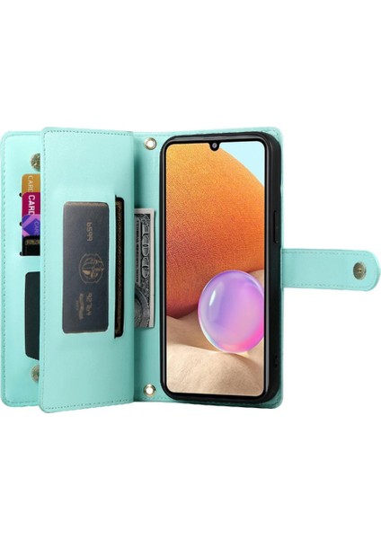 Samsung Galaxy A32 4g Çok Fonksiyonlu Iş Standı Kayışı Için Flip Case (Yurt Dışından) indirimleri