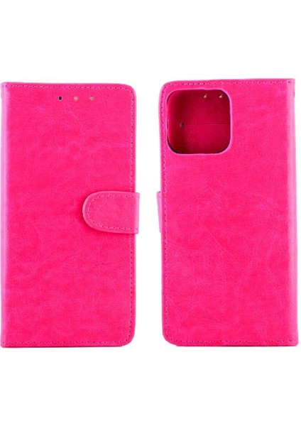 Iphone 14 Için Flip Case Pro Max Darbeye Manyetik Kapatma Pu Deri (Yurt Dışından)