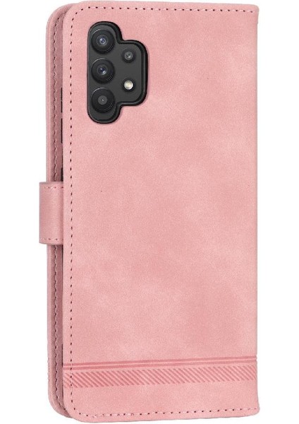 Samsung Galaxy A32 4g Bileklik Premium Kart Yuvaları Manyetik Için Flip Case (Yurt Dışından) indirimleri