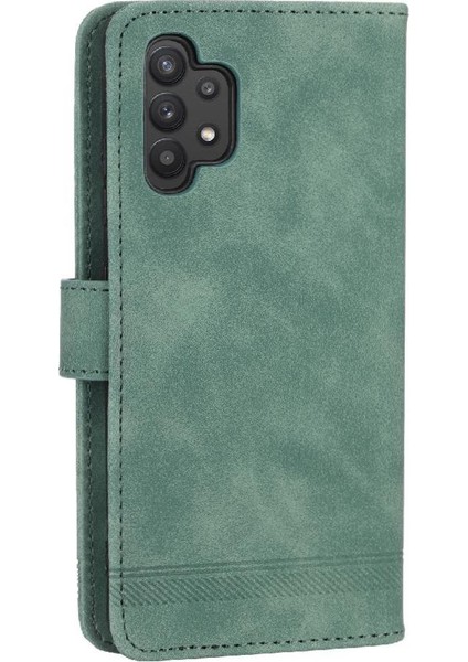 Samsung Galaxy A32 4g Bileklik Premium Kart Yuvaları Manyetik Için Flip Case (Yurt Dışından) modelleri