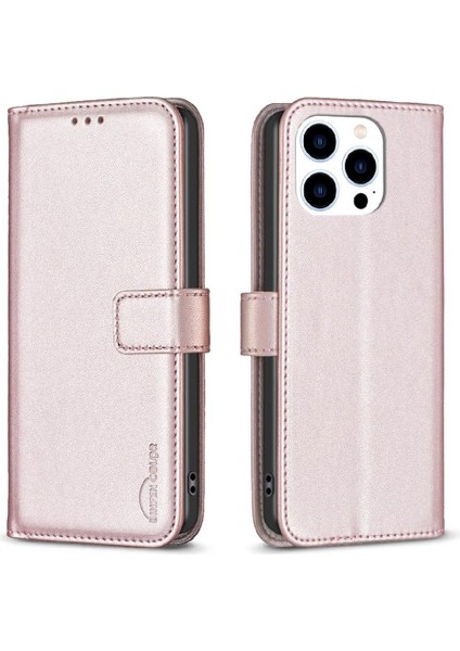 Iphone 13 Için Flip Case Pro Max Deri Kılıf Çok Renkli Çoklu Kart Yuvası (Yurt Dışından)