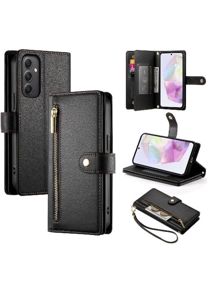 Samsung Galaxy A35 Cüzdan Standı Çok Fonksiyonlu Iş Için Flip Case (Yurt Dışından) fiyatları
