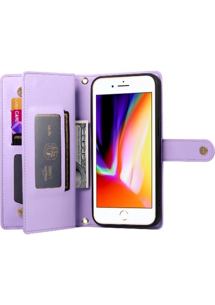 Iphone 7 Için Flip Case Artı/8 Artı Standı Crossbody Kayış Iş Cüzdan (Yurt Dışından) indirimleri