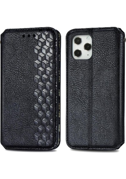 Apple Iphone 12 Için Kılıf Promax Deri Kılıf Cüzdan Fonksiyonu Moda Flip (Yurt Dışından)