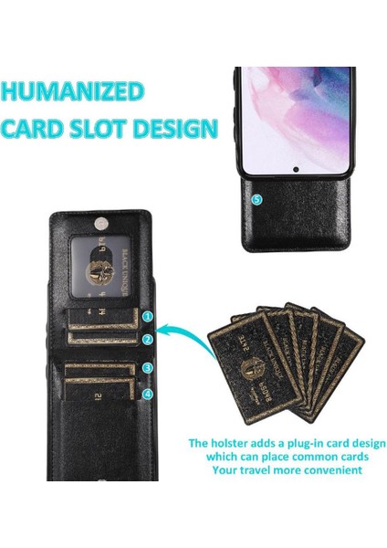Kredi Kartı Toka İle Samsung Galaxy S21 Premium Deri İle Uyumlu (Yurt Dışından) modelleri