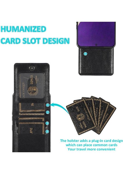 Kredi Manyetik Toka Kickstand İle Samsung Galaxy A72 5g İle Uyumlu (Yurt Dışından) fiyatları