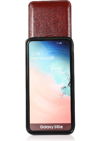 Kredi İle Samsung Galaxy S10e Manyetik Toka Kickstand İle Uyumlu (Yurt Dışından)
