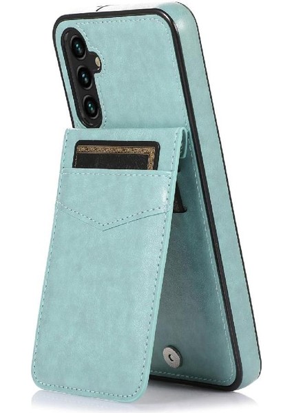 Samsung Galaxy A15 5g Premium Deri Kart Tutucu Toka İle Uyumlu (Yurt Dışından)