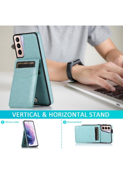 Samsung Galaxy S21 Fe Kart Tutucu Manyetik Toka Kickstand İle Uyumlu (Yurt Dışından) fırsatları