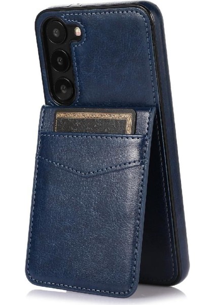 Samsung Galaxy S24 Premium Deri Kart Tutucu Manyetik İle Uyumlu (Yurt Dışından) modelleri